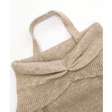 ホルターネックオフショルリブニット オフショルダー リブ編み | Riff | 詳細画像29 