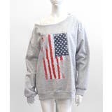 星条旗プリントトレーナー ロゴプリント ロゴ | Riff | 詳細画像26