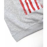 星条旗プリントトレーナー ロゴプリント ロゴ | Riff | 詳細画像34