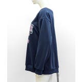 ロゴプリントオフショルスウェット ボートネック ワンショル | Riff | 詳細画像15 