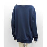 ロゴプリントオフショルスウェット ボートネック ワンショル | Riff | 詳細画像16 