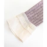 シフォンブラウスレイヤード風ニット カーディガン フリル | Riff | 詳細画像34 