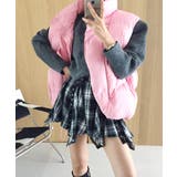 チェック柄ミニスカート インナーパンツ付き アシンメトリー | Riff | 詳細画像18 