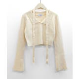 [2点セット] チョーカーリボン付きショート丈リブニット クロップド丈 | Riff | 詳細画像29 