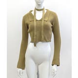 [2点セット] チョーカーリボン付きショート丈リブニット クロップド丈 | Riff | 詳細画像30 