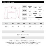 [2点セット] チョーカーリボン付きショート丈リブニット クロップド丈 | Riff | 詳細画像39 