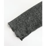 レイヤード風裾アシメフリルトップス シアーニット 重ね着風 | Riff | 詳細画像37