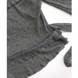 レイヤード風裾アシメフリルトップス シアーニット 重ね着風 | Riff | 詳細画像38