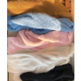 Vネックシャギーニット セーター プルオーバー | Riff | 詳細画像2 