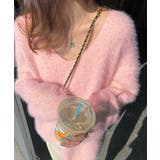 Vネックシャギーニット セーター プルオーバー | Riff | 詳細画像27 