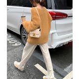 Vネックシャギーニット セーター プルオーバー | Riff | 詳細画像43 