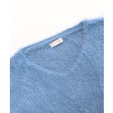 Vネックシャギーニット セーター プルオーバー | Riff | 詳細画像57 