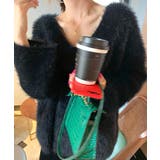 ブラック | Vネックシャギーニット セーター プルオーバー | Riff