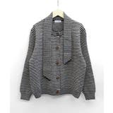 ボーダーカーディガン&ニットタイ チョーカー スカーフ | Riff | 詳細画像17