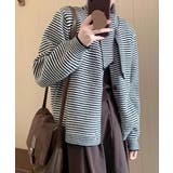 ボーダーカーディガン&ニットタイ チョーカー スカーフ | Riff | 詳細画像4