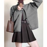 ボーダーカーディガン&ニットタイ チョーカー スカーフ | Riff | 詳細画像6