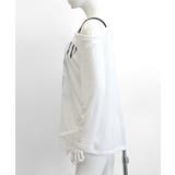 ワンショルシアークロストップス ロゴプリント ロンT | Riff | 詳細画像13 