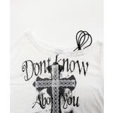 ワンショルシアークロストップス ロゴプリント ロンT | Riff | 詳細画像15 