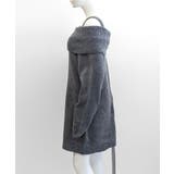 オフショルニットミニワンピース オフショルダー セーター | Riff | 詳細画像31 