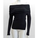 オフショルニット オフショルダー Tシャツ | Riff | 詳細画像30