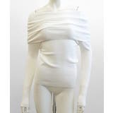 オフショルニット オフショルダー Tシャツ | Riff | 詳細画像31