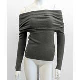 オフショルニット オフショルダー Tシャツ | Riff | 詳細画像33