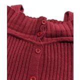 オフショル前ボタンニット オフショルダー 指穴開きニット | Riff | 詳細画像33 