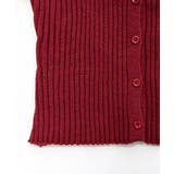 オフショル前ボタンニット オフショルダー 指穴開きニット | Riff | 詳細画像35 