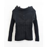 オフショルリブニット 前ボタン オフショルダー | Riff | 詳細画像28