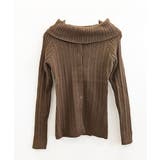 オフショルリブニット 前ボタン オフショルダー | Riff | 詳細画像29