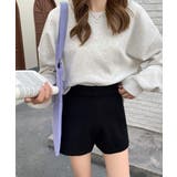 ニットショートパンツ 短パン ショート丈 | Riff | 詳細画像13 