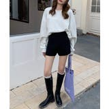 ニットショートパンツ 短パン ショート丈 | Riff | 詳細画像23 