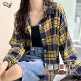 チェックシャツ 羽織り ゆるシャツ | Riff | 詳細画像1