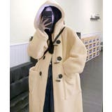 ボアロングダッフルコート ロングジャケット ロングコート | Riff | 詳細画像6