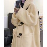 ボアロングダッフルコート ロングジャケット ロングコート | Riff | 詳細画像7