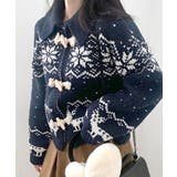 ノルディック柄ダッフルカーディガン ニットカーディガン セーター | Riff | 詳細画像23