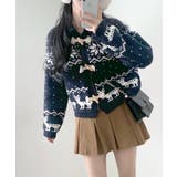 ノルディック柄ダッフルカーディガン ニットカーディガン セーター | Riff | 詳細画像28