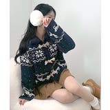 ノルディック柄ダッフルカーディガン ニットカーディガン セーター | Riff | 詳細画像31