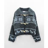 ノルディック柄ダッフルカーディガン ニットカーディガン セーター | Riff | 詳細画像33