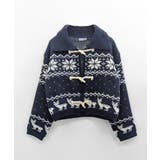 ノルディック柄ダッフルカーディガン ニットカーディガン セーター | Riff | 詳細画像34