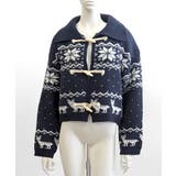 ノルディック柄ダッフルカーディガン ニットカーディガン セーター | Riff | 詳細画像35