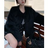 ファーショートコート フェイクファー もこもこ | Riff | 詳細画像14