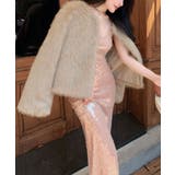 ファーショートコート フェイクファー もこもこ | Riff | 詳細画像38