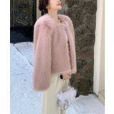 ファーショートコート フェイクファー もこもこ | Riff | 詳細画像46