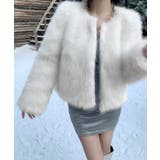 ファーショートコート フェイクファー もこもこ | Riff | 詳細画像66