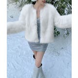 ファーショートコート フェイクファー もこもこ | Riff | 詳細画像68