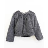 ファーショートコート フェイクファー もこもこ | Riff | 詳細画像81