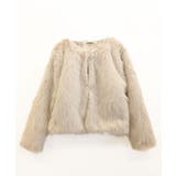 ファーショートコート フェイクファー もこもこ | Riff | 詳細画像83