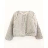 ファーショートコート フェイクファー もこもこ | Riff | 詳細画像88