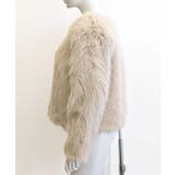 ファーショートコート フェイクファー もこもこ | Riff | 詳細画像90